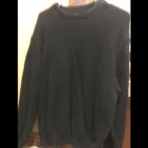 Mens Geoffrey Beene Black Sweater